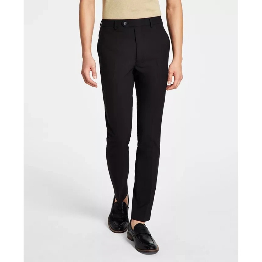 Calvin Klein Men's Infinite Stretch Skinny-Fit Dress Pants 30W 30L E081178